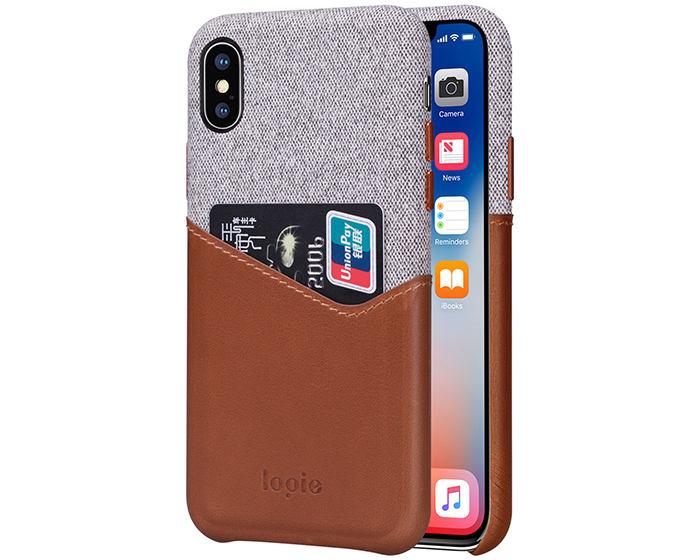 Lopie [Sea Island Cotton Series] wallet case for iPhone X